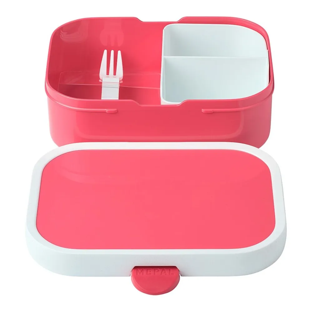 Mepal Brotdosen mit Einsatz Campus 700 ml 2er Set Pink & Pink Discount