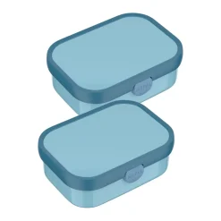 Mepal Brotdosen mit Einsatz & Gabel Campus 700 ml 2er Set Cool Blue Sale