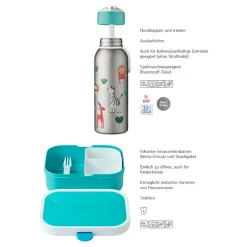 Brotdose + Thermoflasche Campus 2er Set ^ Mepal New