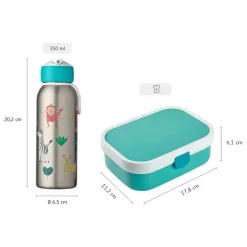 Brotdose + Thermoflasche Campus 2er Set ^ Mepal New