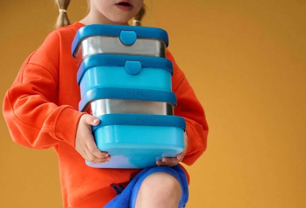 Mepal Edelstahl-Lunchset Campus 2er Set Cool Blue Outlet