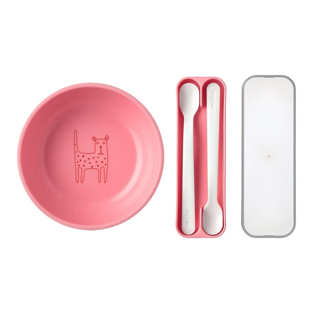Kinderschale mit Fütterlöffel Mio 3er Set ^ Mepal Clearance