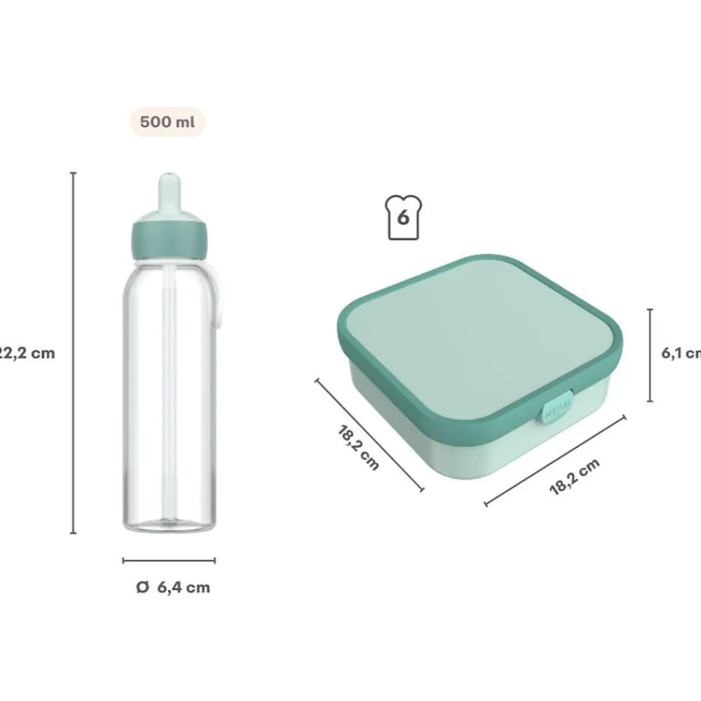 Mepal Lunchset XL Campus (2025) 2er Set Cool Pink Online