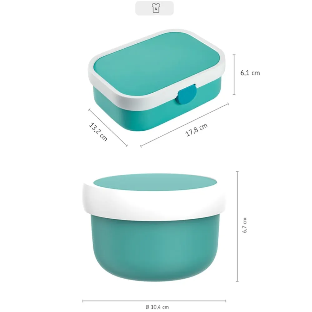 Obst- und Bentobox Campus 300 & 750 ml ^ Mepal Best