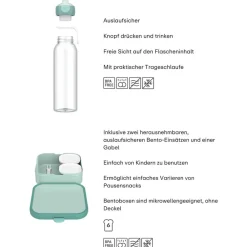 Mepal Pausenset XL Campus (2025) 2er Set Cool Pink Hot