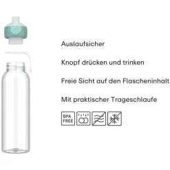 Wasserflasche Pop-Up Campus 2025 500 ml ^ Mepal Outlet