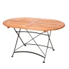 Merxx Schossgarten Set 7tlg. Klapptisch oval Outlet