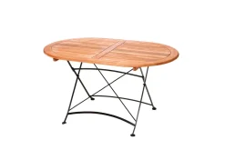 Merxx Schossgarten Set 7tlg. Klapptisch oval Outlet