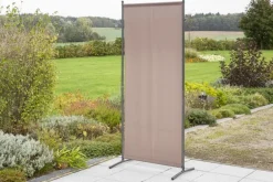 Merxx Sichtschutz Textil, schmal, taupe Hot