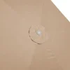 Merxx Sonnenschirm, Ø 230 cm, beige Discount