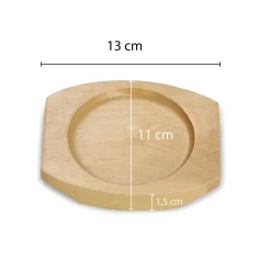 ECHTWERK Mini-Kochtopf aus Gusseisen, 10 x 13 x 4,8 cm Discount