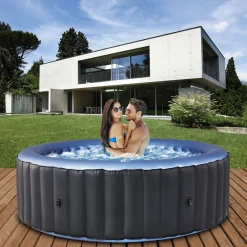Miweba Whirlpool Comfort Bergen C-BE082, Garten & Outdoor-Whirlpool aufblasbar, 8 Personen ^ MSpa Online