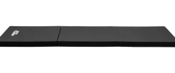 Gymnastikmatte GM100, faltbar, rutschfest, Turnmatte für zuhause, Tragegriffe, PVC ^ Miweba Sports Discount