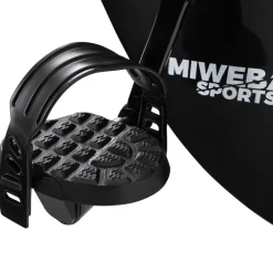 Miweba Sports Indoor-Cycle MX100 PRO mit Rückenlehne und ErgoGrip Griffen, klappbar (Pro, Schwarz/Grau) Online