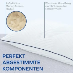Kopfkissen »Lono« XXL, 80x40 cm ^ MLILY