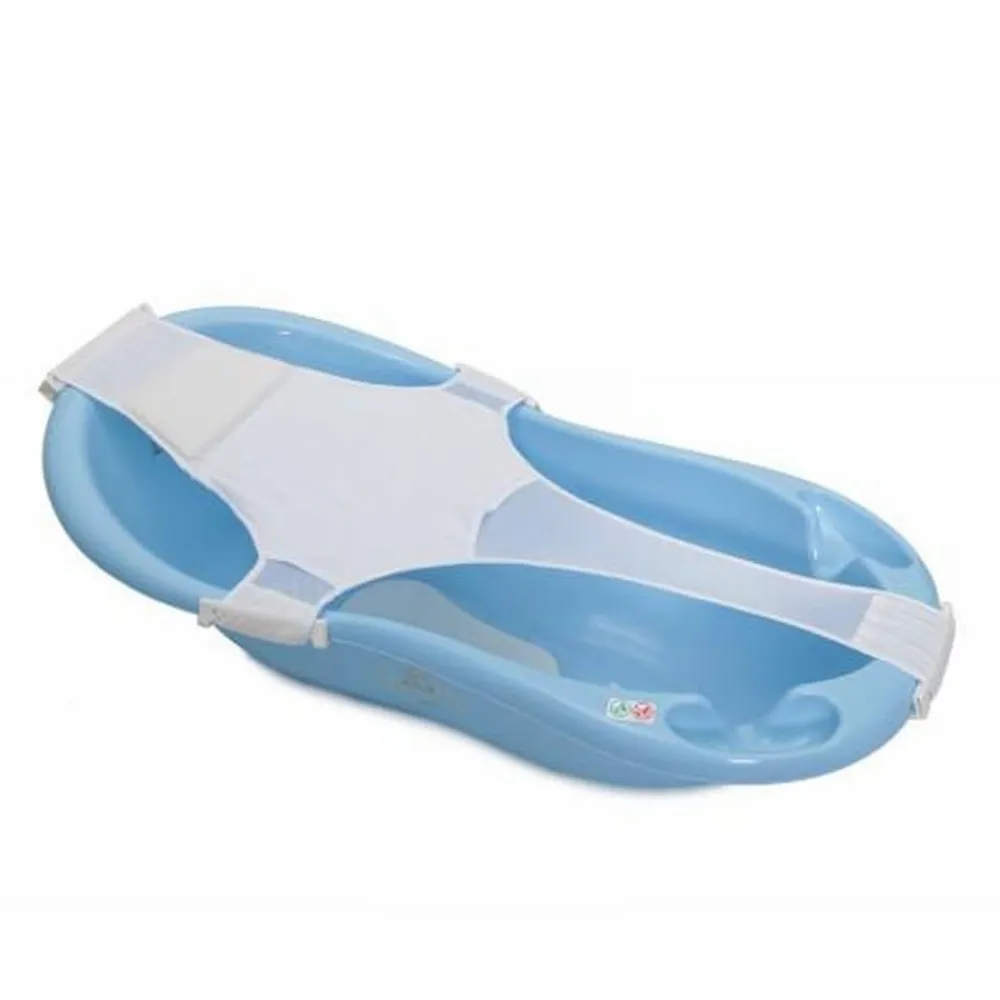 Moni Babywannennetz 8854, Kunststoff Clips, Badewanneneinsatz, ab Geburt weiß rosa Outlet