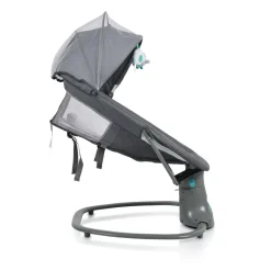 Moni Babywippe Axel 3 in 1 Schaukelfunktion Stubenwagen, Fernbedienung, Melodien grün grau Online