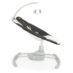 Moni Babywippe elektrisch Rocky Kissen Musik Stofftier Moskitonetz Fernbedienung beige Discount