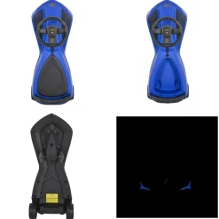 Kinder Rutschfahrzeug Lamborghini Swing Car Musikfunktion Lichter bis 110kg blau ^ Moni Hot