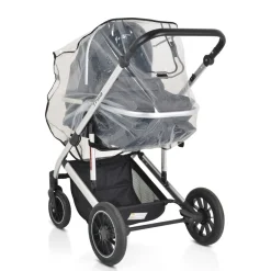 Moni Kinderwagen-Regenschutz Bimbro universal, Belüftungslöcher, für Einsitzer transparent Best