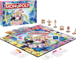 Winning Moves Monopoly Sailor Moon Edition Spiel Gesellschaftsspiel Brettspiel