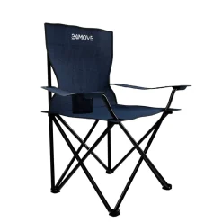 ® Campingstuhl Faltstuhl 2er Set, blau, mit Getränkehalter und Tragetasche Outdoor, faltbar max. 100kg, Angerstuhl, Klappstuhl ^ 24MOVE Sale