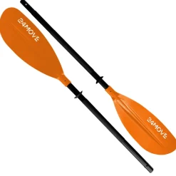 ® Doppelpaddel LAGO Aluminium Paddel, Stand-Up Paddling, Paddel für Kajak, 220 cm, verstellbar ^ 24MOVE New