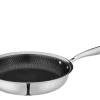 Bratpfanne, Edelstahl Hestia Schwarz / Silber ^ Mäser Hot