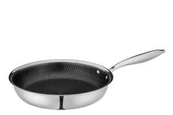 Bratpfanne, Edelstahl Hestia Schwarz / Silber ^ Mäser Hot