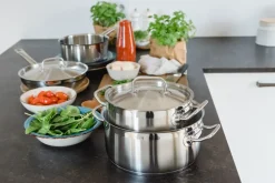 Gemüsetopf 20cm PROFESSIONAL I Silber ^ Mäser Hot