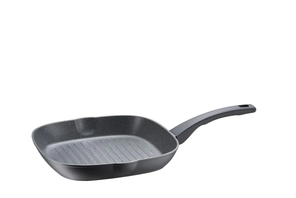 Grillpfanne, Aluminium Leonis Schwarz ^ Mäser Discount