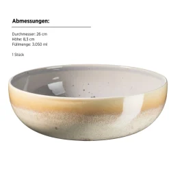 Mäser Schüssel Set, Steinzeug Candy Flieder New