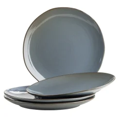 Mäser Speiseteller, Keramik Nottingham Blau / Grau Clearance