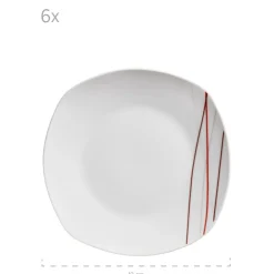 Mäser Tellerset, Porzellan Sencilla Weiß Best