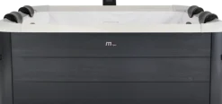 MSpa Whirlpool OSLO AERO PLUS 2026 XXL 180cm inkl. App, LED, 8 Hydromassagedüsen, 140 Luftdüsen ^ MSpa (ORPC) New