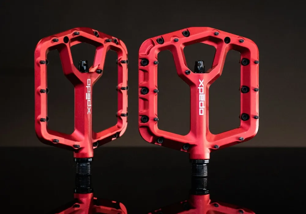 70 XPEDO MTB/Plattform Pedal TRIDENT, rot, 9/16" Hot