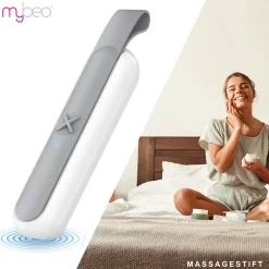 Massagestift, elektrisch, Vibration und Wärme, für Wohlbefinden der Haut ^ MyBeo Hot