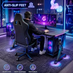 Gaming Tisch Gizmo mit LED Beleuchtung ^ MY SIT Online