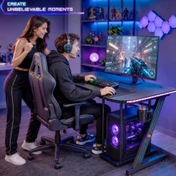 Gaming Tisch Gizmo mit LED Beleuchtung ^ MY SIT Online