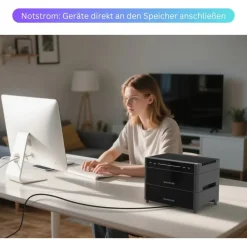 1760+ Watt Balkonkraftwerk mit Speicher Marstek Venus A 4,24 kW Komplettset 800W Halterung Befestigung nach Wahl ^ MyVoltaics Outlet