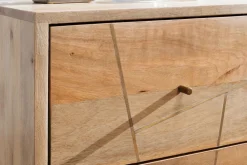 Finebuy Nachtkonsole Massivholz 2 Schubladen Nachttisch Boxspringbetten Nachtkästchen Hot