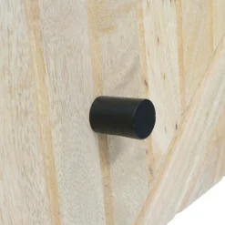 MCW Nachttisch -L95, Kommode Beistelltisch Nachtschrank Schrank, Schublade Mango-Holz 51x45x40cm MVG-zertifiziert, natur Outlet