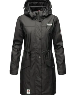 Damen Outdoorjacke modischer Outdoor Regenmantel Deike ^ NAVAHOO Best