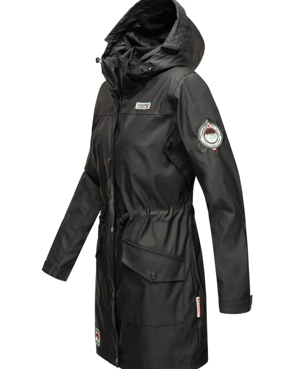Damen Outdoorjacke modischer Outdoor Regenmantel Deike ^ NAVAHOO Best