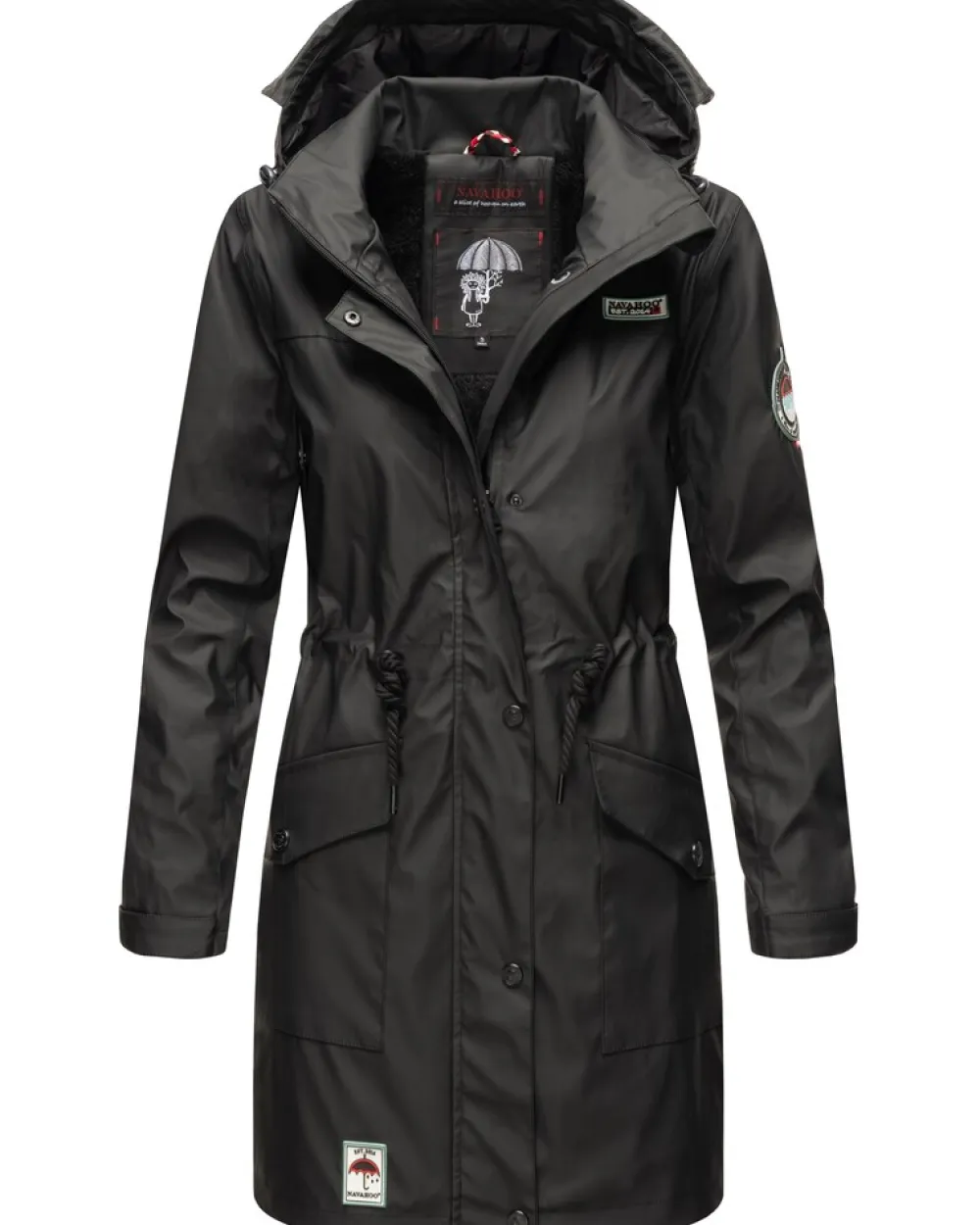 Damen Outdoorjacke modischer Outdoor Regenmantel Deike ^ NAVAHOO Best