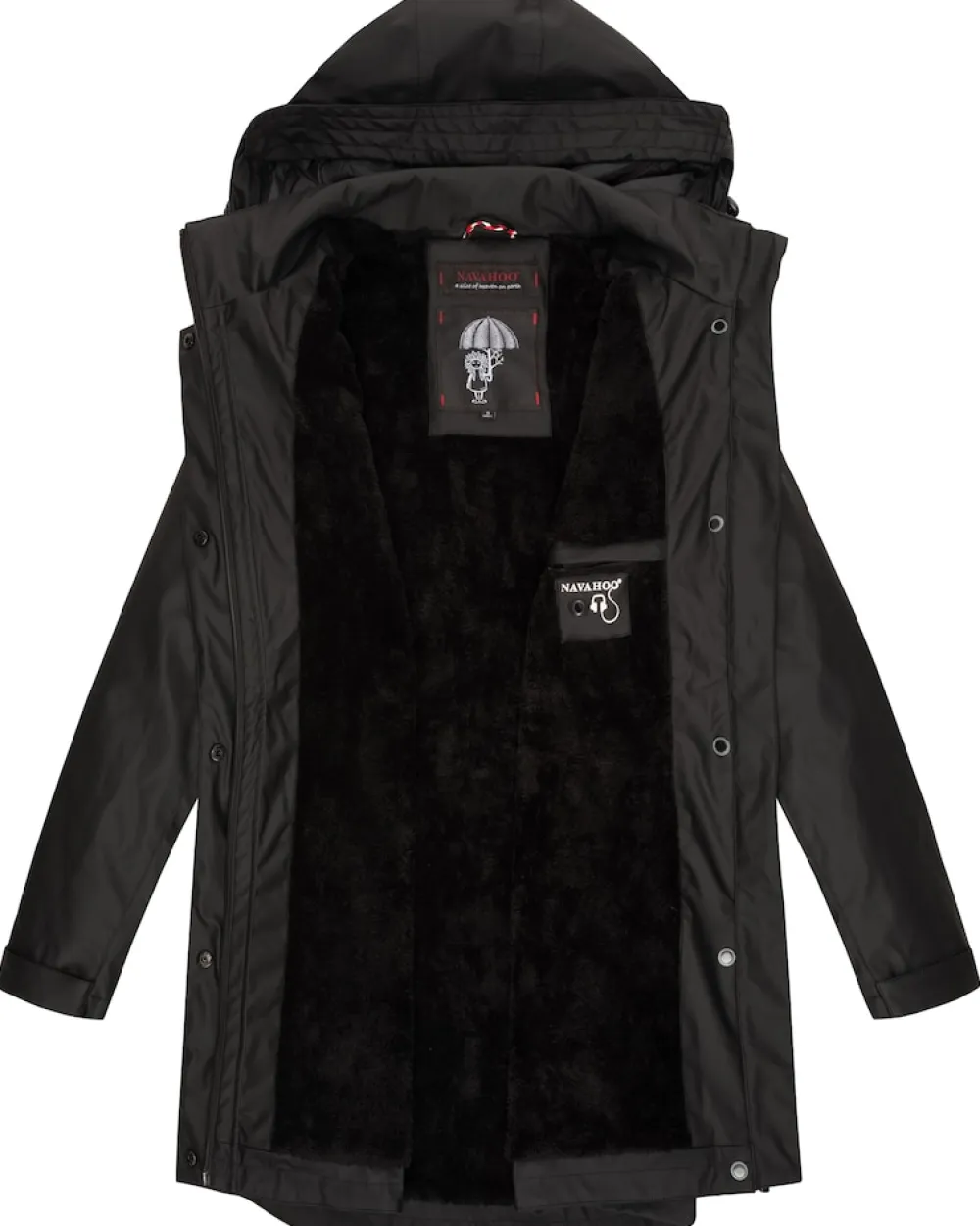 Damen Outdoorjacke modischer Outdoor Regenmantel Deike ^ NAVAHOO Best