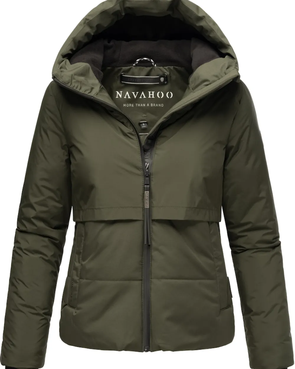 Damen Winterjacke Recyceltes gefütterte Outdoor Jacke Kapuze & Stehkragen Liebesküken ^ NAVAHOO Hot