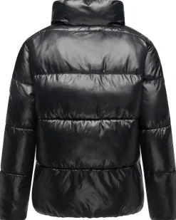 Damen Winter Steppjacke gesteppt Anorak Puffer Winterjacke hochschlie§ender Kragen & dicker Reißverschluss Eispracht ^ NAVAHOO Online