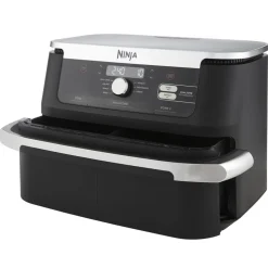 Ninja AF500EU Doppel-Heißluftfritteuse schwarz