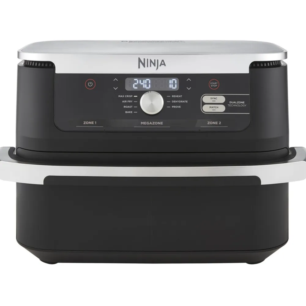 Ninja AF500EU Doppel-Heißluftfritteuse schwarz